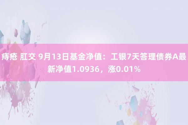 痔疮 肛交 9月13日基金净值：工银7天答理债券A最新净值1.0936，涨0.01%