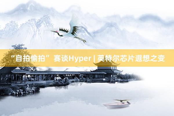 “自拍偷拍” 赛谈Hyper | 英特尔芯片遐想之变